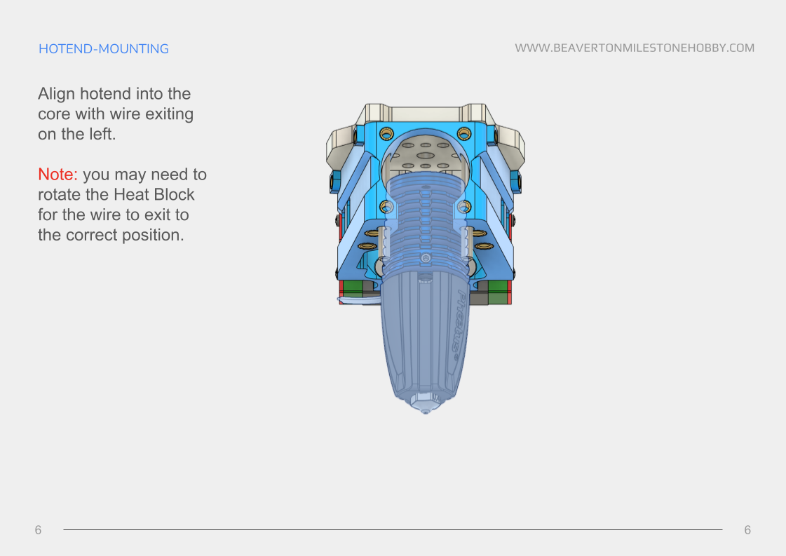 Hypernova Printhead build step twenty